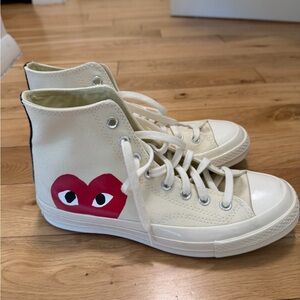 Comme des Garcons PLAY x Converse Chuck Taylor All Star high tops